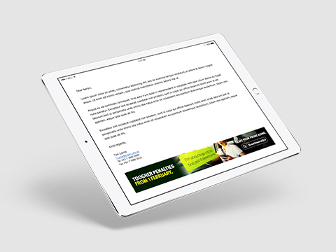 Distractions - Email Signature