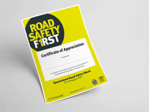 Certificate of Appreciation