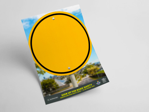 Editable "Sign Up" - Poster Templates