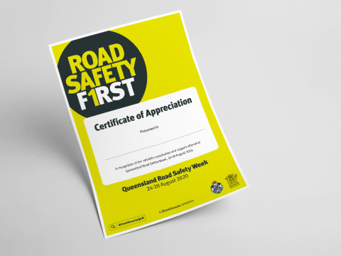 Certificate of Appreciation