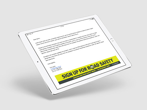 Email signature
