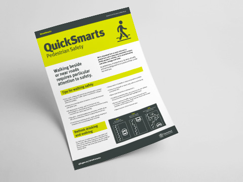 Pedestrian safety - Factsheet